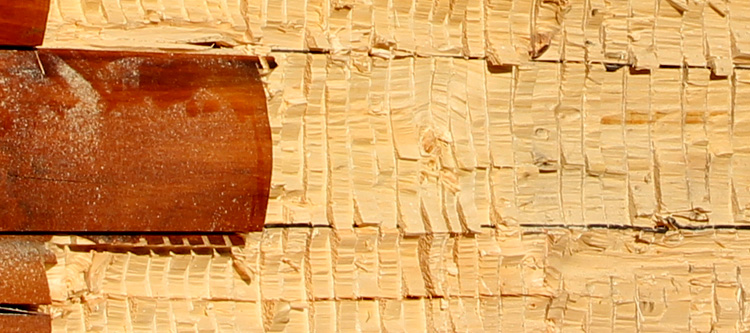 Log Home Face Restoration  Spruce Pine,  North Carolina