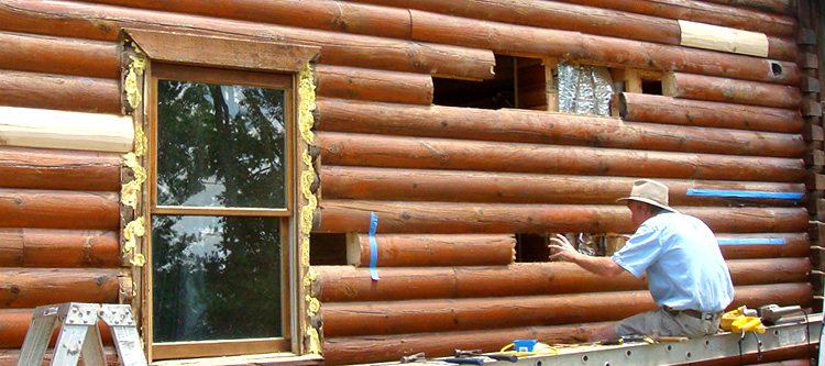 Log Home Repair Bakersville,  North Carolina