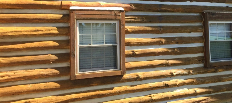 Log Home Whole Log Replacement  Little Switzerland,  North Carolina